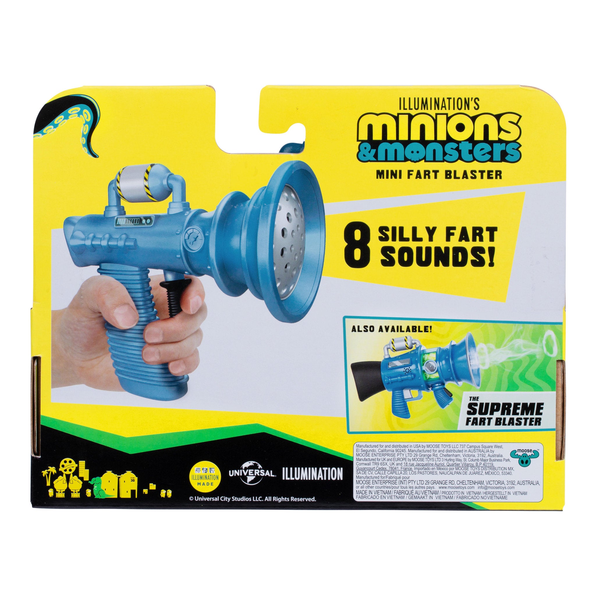 Illumination's Minions & Monsters Mini Fart Blaster
