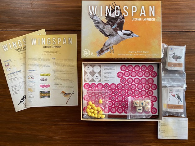 Wingspan Board Game Oceania Expansion