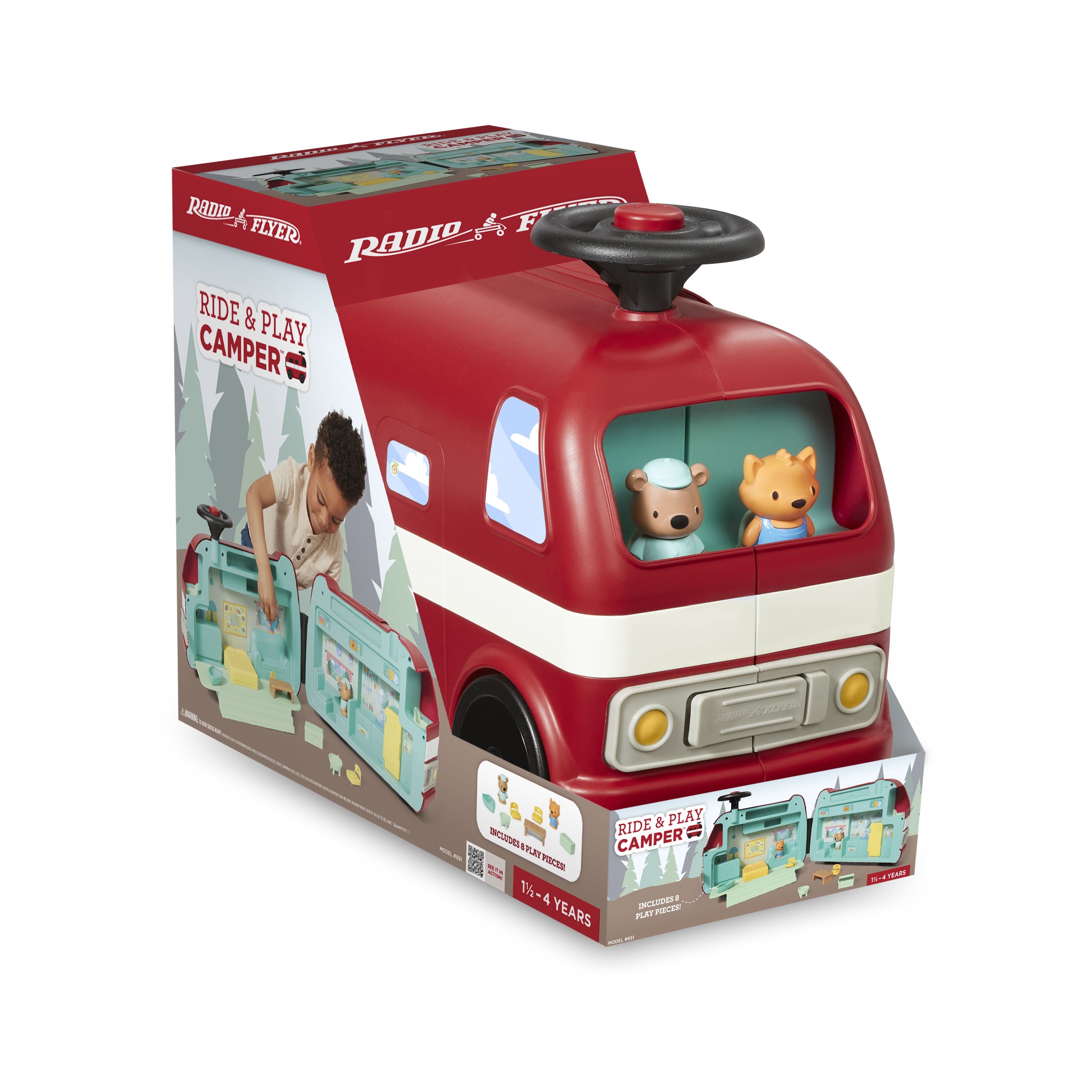 Radio Flyer Ride & Play Camper