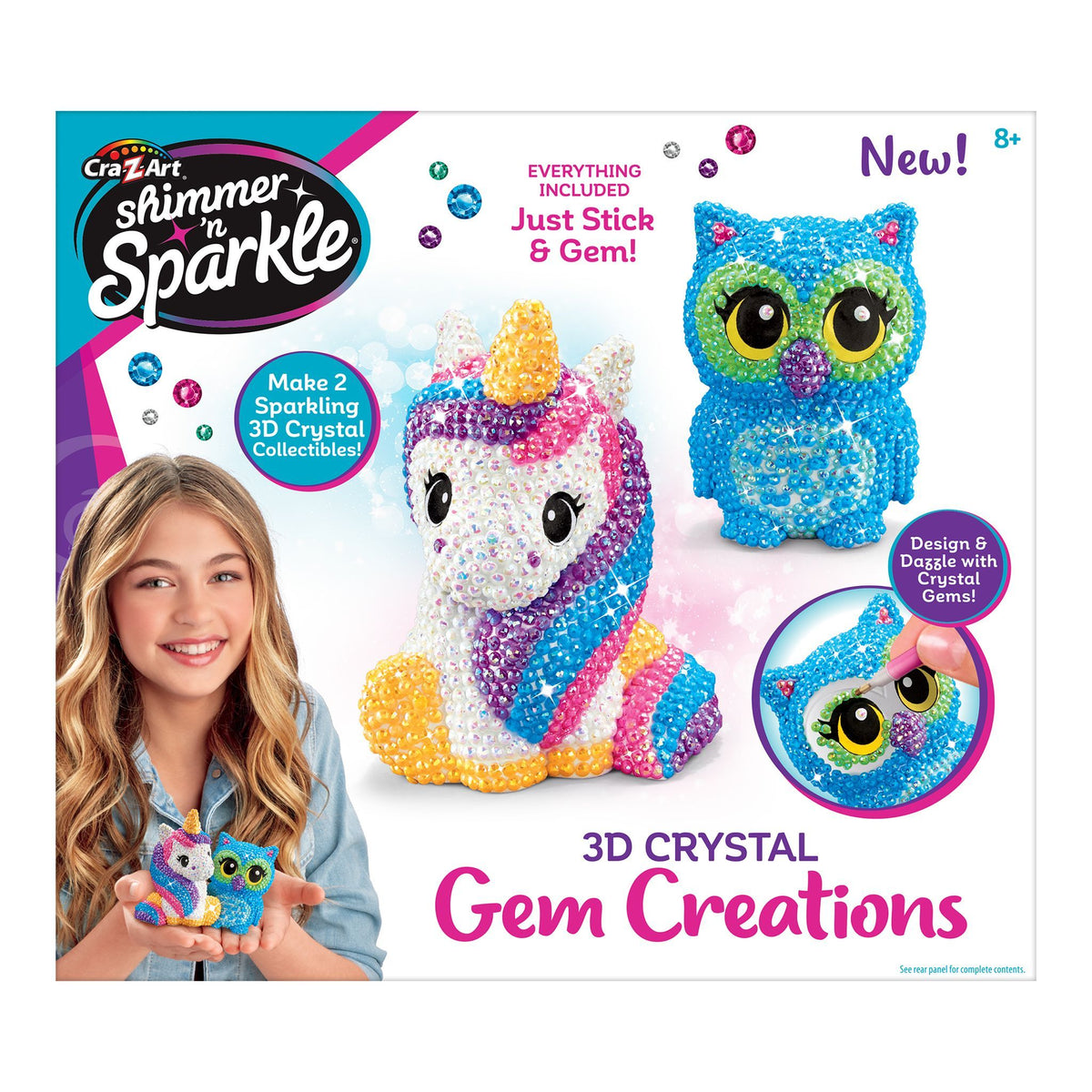 Shimmer 'N Sparkle - Conjunto de extensões coloridas Shimmer 'N Sparkle - Conjunto de extensões coloridas