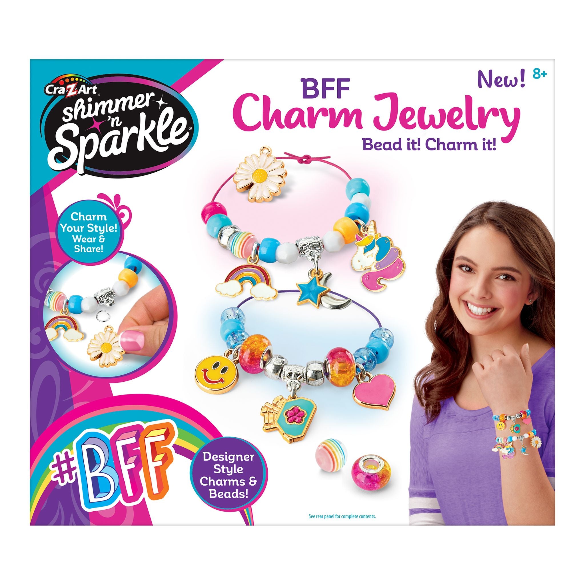 Cra-Z-Art Shimmer 'N Sparkle BFF Charm Kit