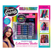 Cra-Z-Art Shimmer 'N Sparkle Color Fx Hair Extensions Studio