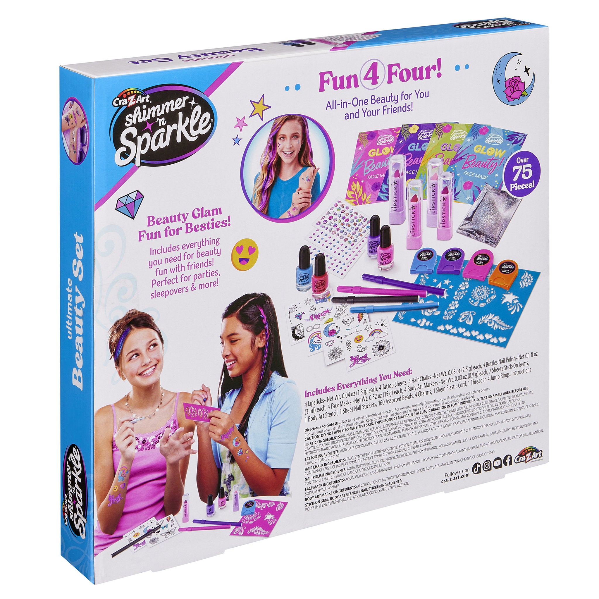 Cra-Z-Art Shimmer 'N Sparkle Ultimate Beauty Set – Toyworld NZ