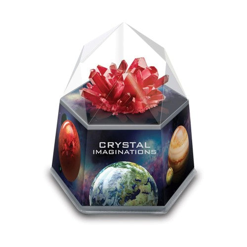4M Crystal Growing Crystal Imaginations Red