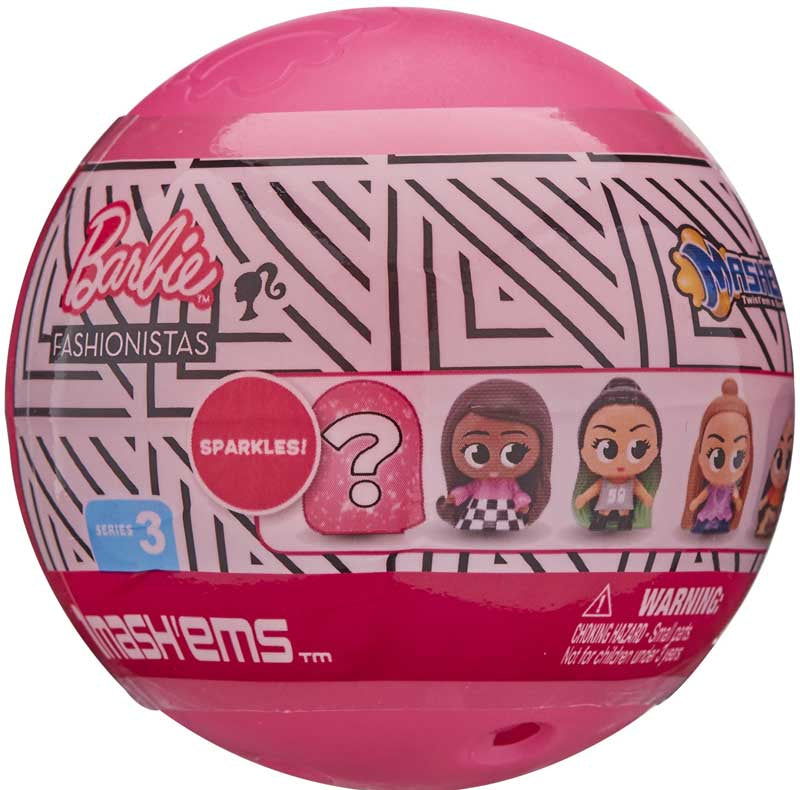 Mash'Ems Barbie Fashionistas Assorted Styles
