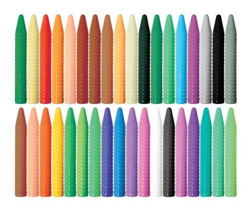 Haku Yoka Spiral Crayons-36 Colours