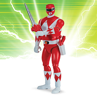 Mighty Morphin Power Rangers Auto-Morphin Figures - Red Ranger