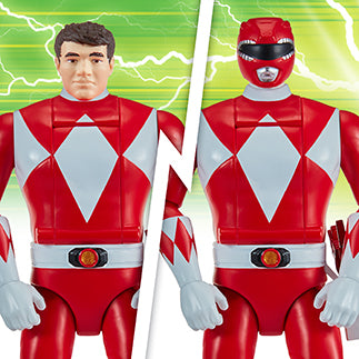 Mighty Morphin Power Rangers Auto-Morphin Figures - Red Ranger