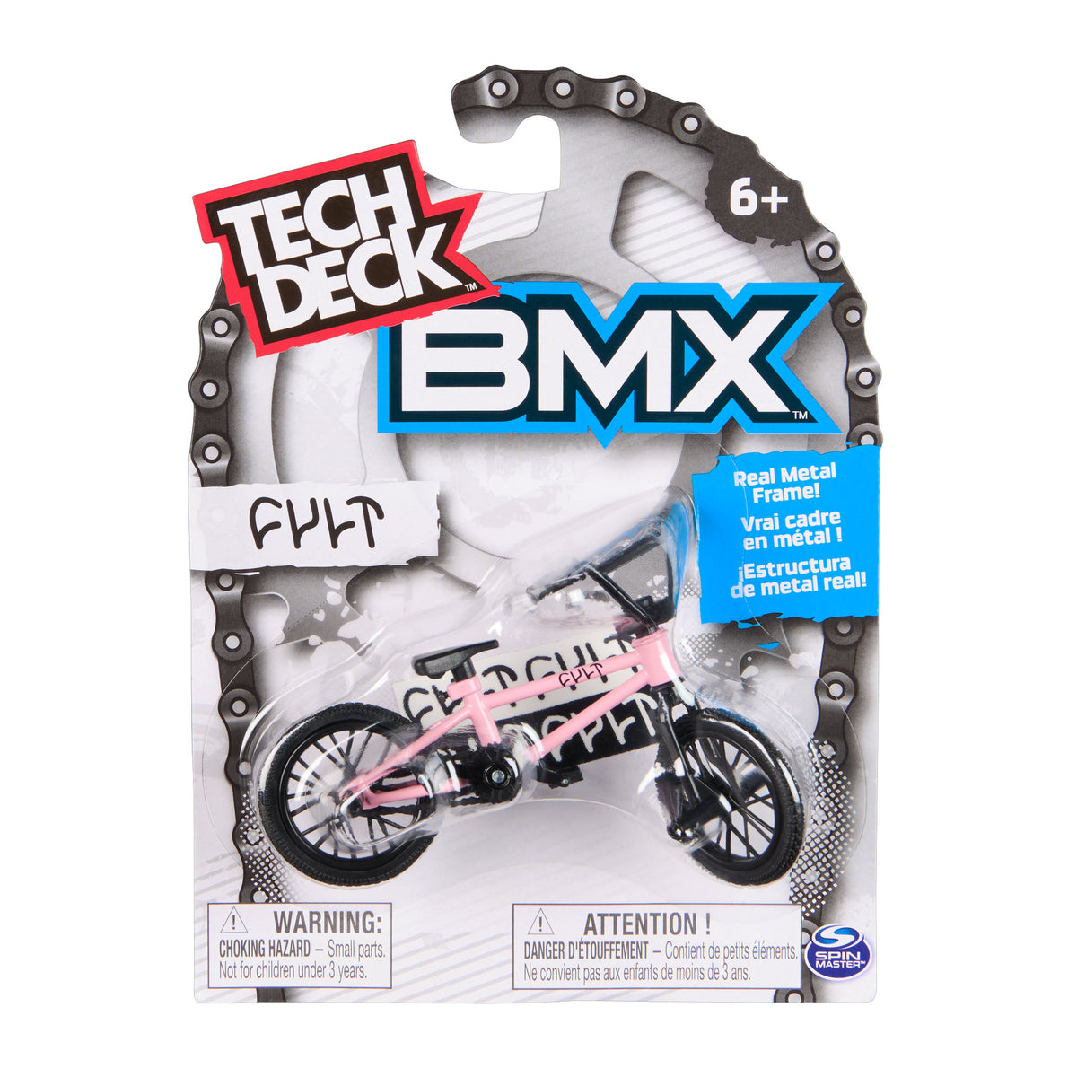 Tech Deck BMX Finger Bike - Cult Pink