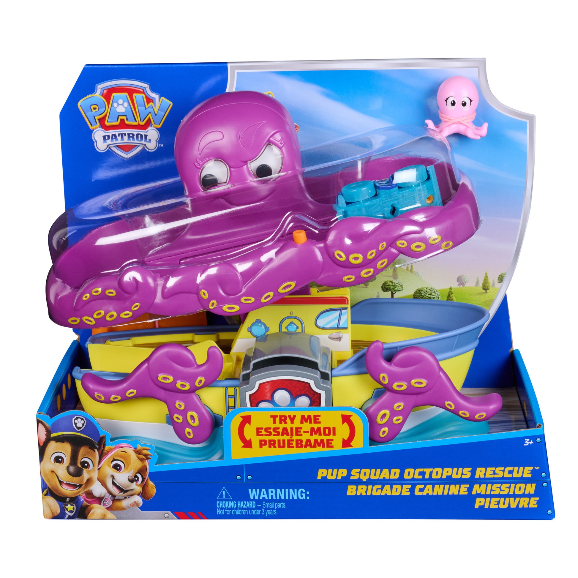 PAW Patrol Pup Squad Octopus Rescue Playset - Toyworld NZ
