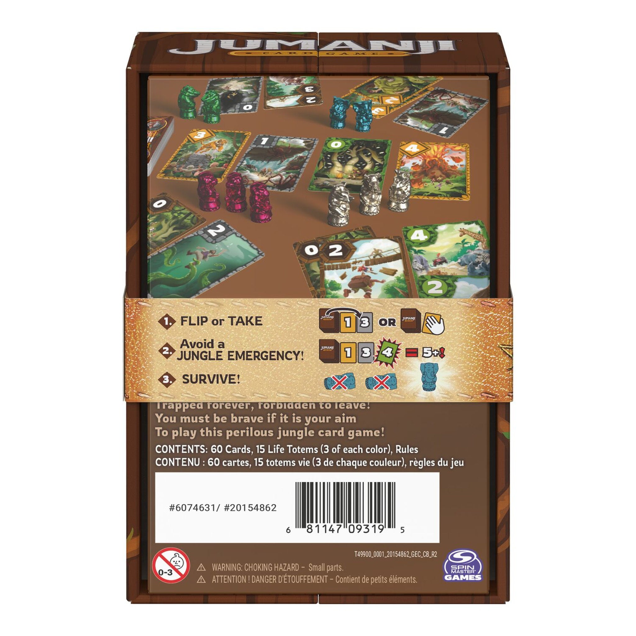 Jumanji Card Game