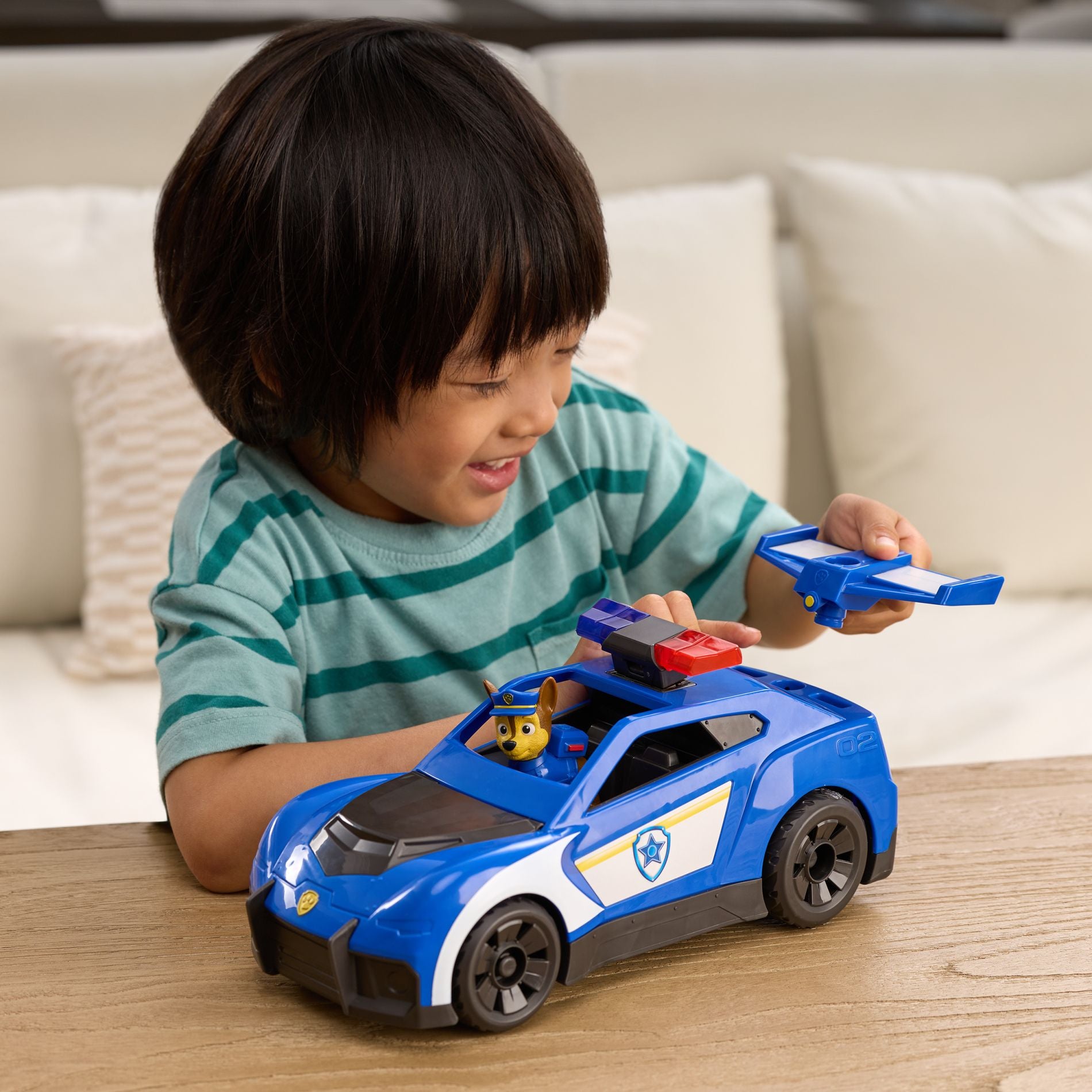 PAW Patrol Search & Rescue Chase’s Launch ‘N’ Rescue Cruiser - Toyworld NZ