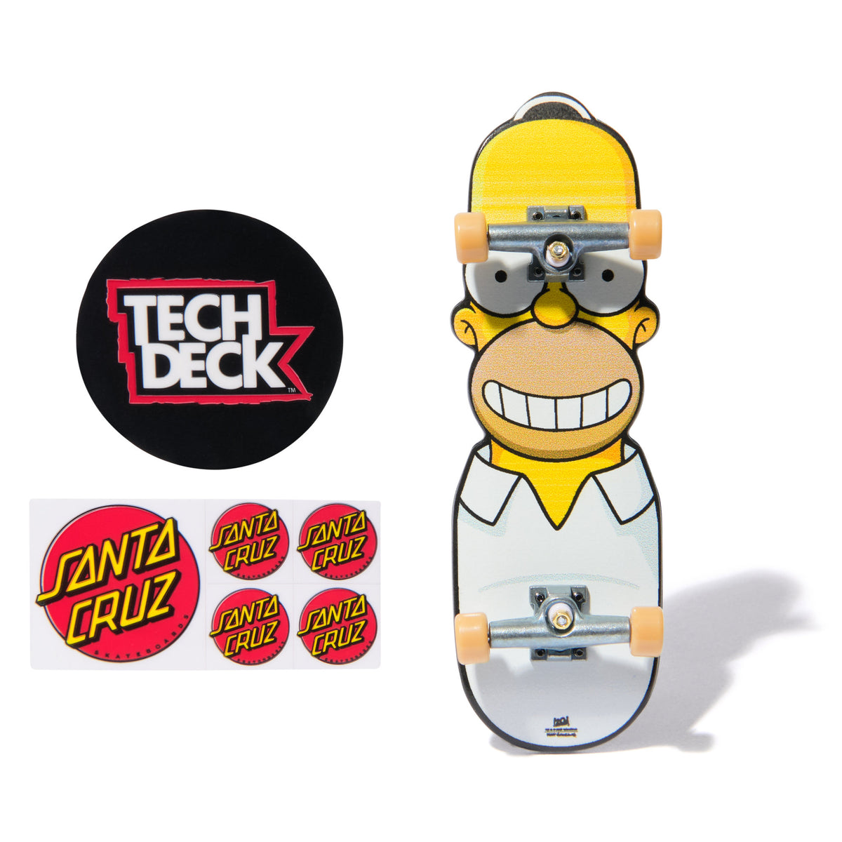 Simpsons Handboard Tech Deck Entertainment Series Finger Board - The Simpsons 1 – Toyworld NZ