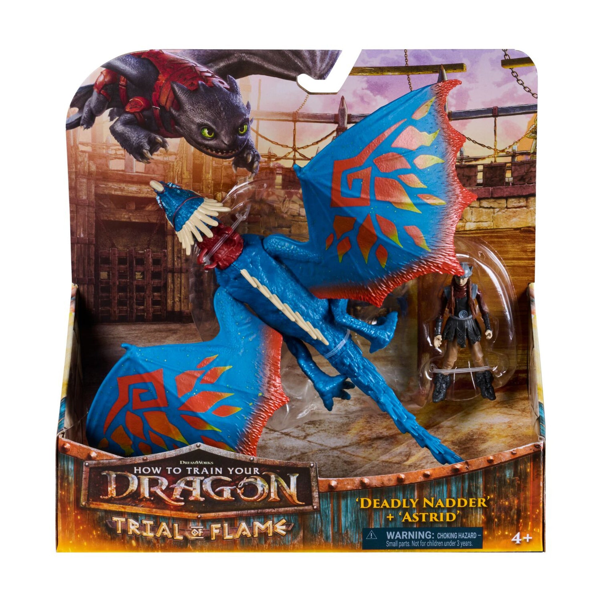 How To Train Your Dragon Figure - Deadly Nadder & Astrid - Toyworld NZ
