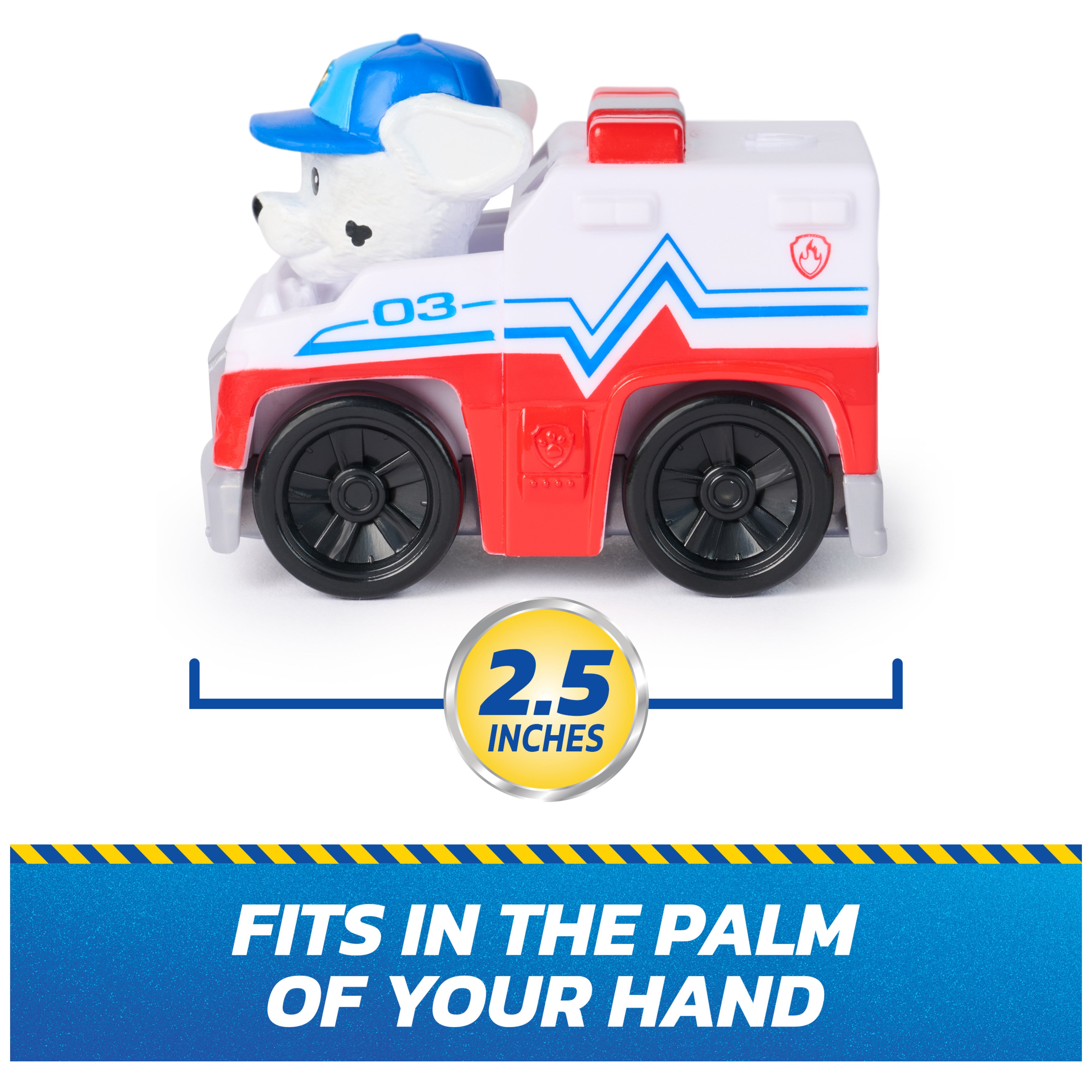 PAW Patrol Pup Squad Search & Rescue Racers - Marshall