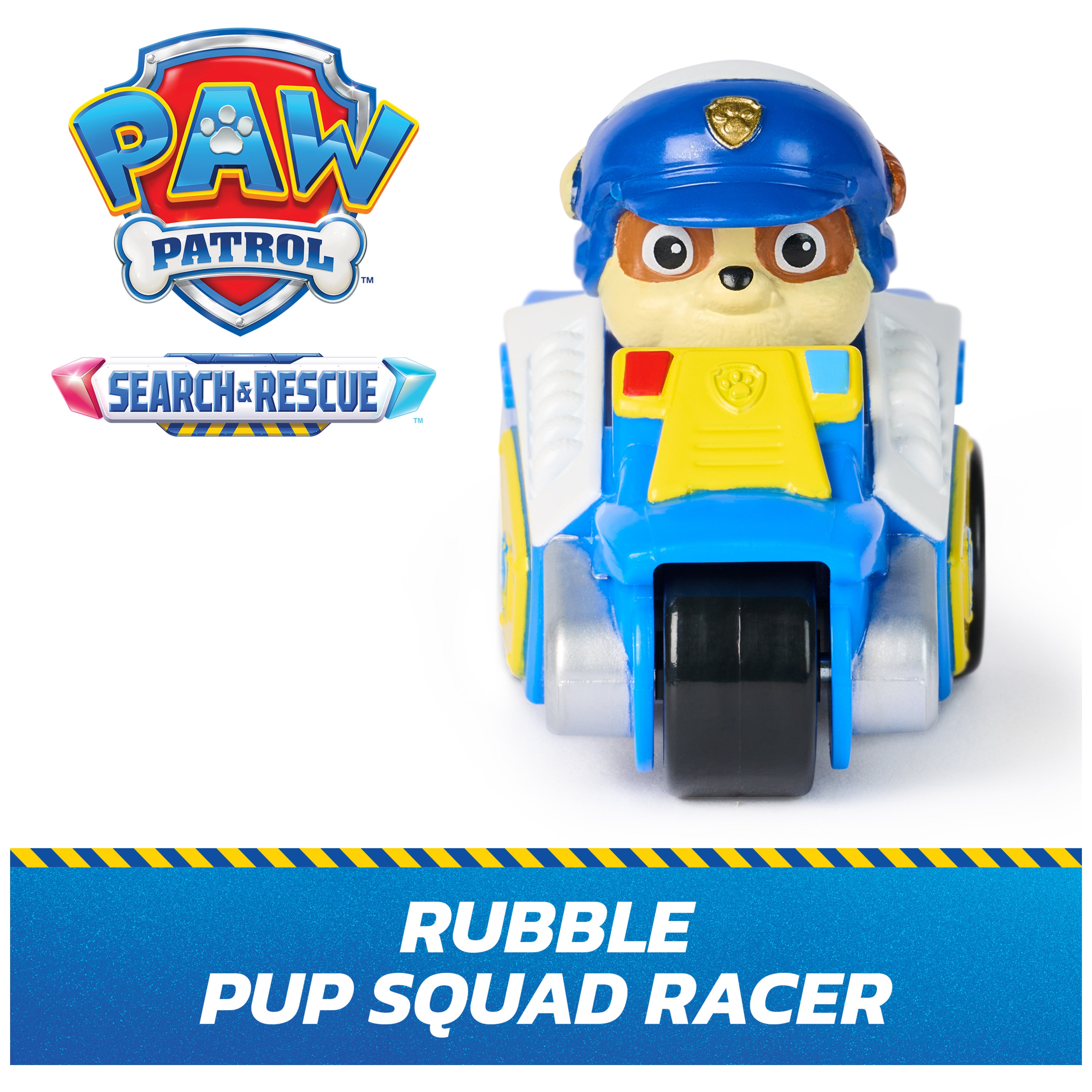 PAW Patrol Pup Squad Search & Rescue Racers - Rubble