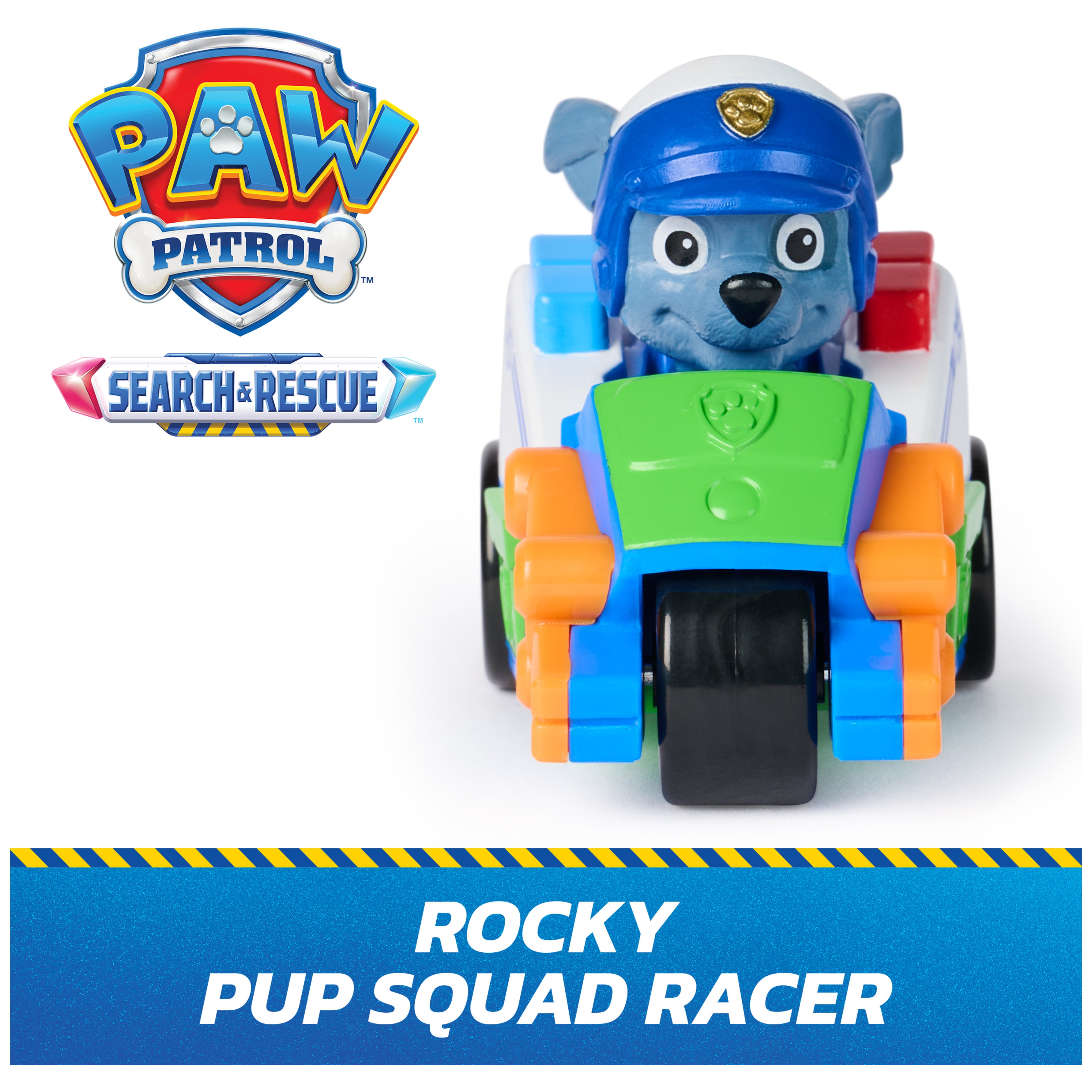PAW Patrol Pup Squad Search & Rescue Racers - Rocky