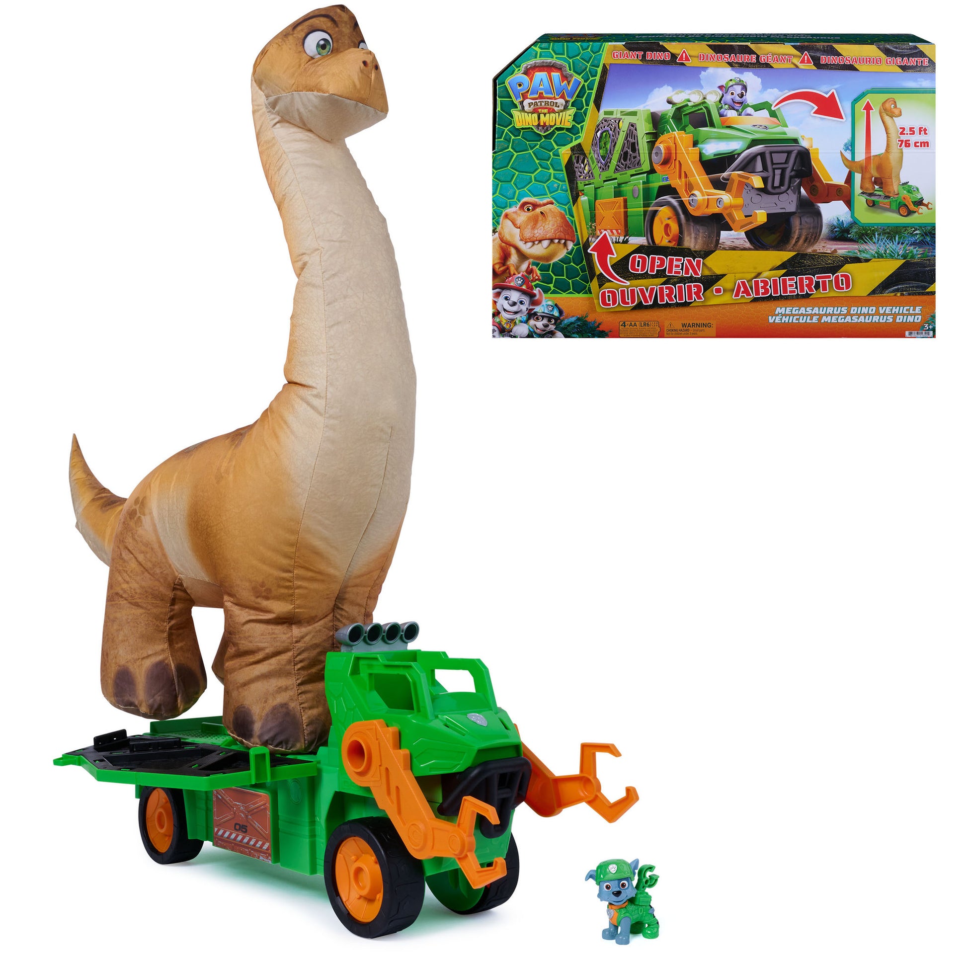 PAW Patrol Megasaurus Dino Vehicle - Toyworld NZ