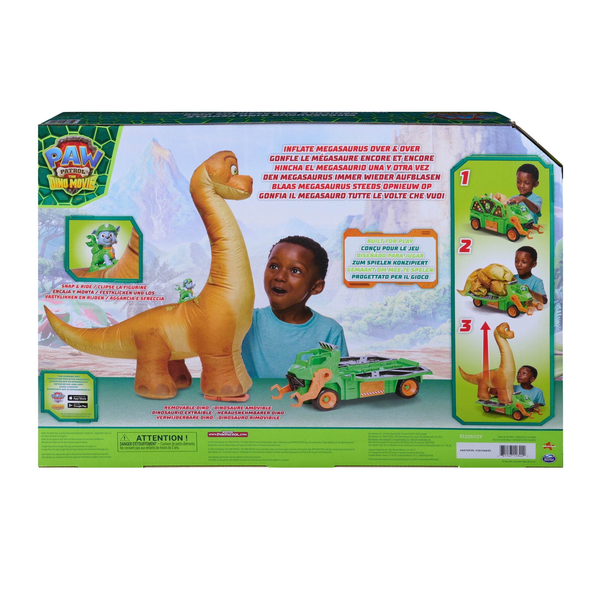 PAW Patrol Megasaurus Dino Vehicle - Toyworld NZ