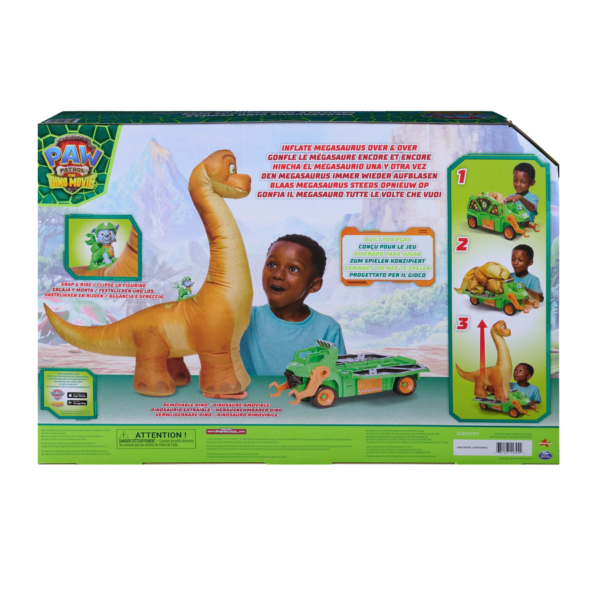PAW Patrol Megasaurus Dino Vehicle - Toyworld NZ