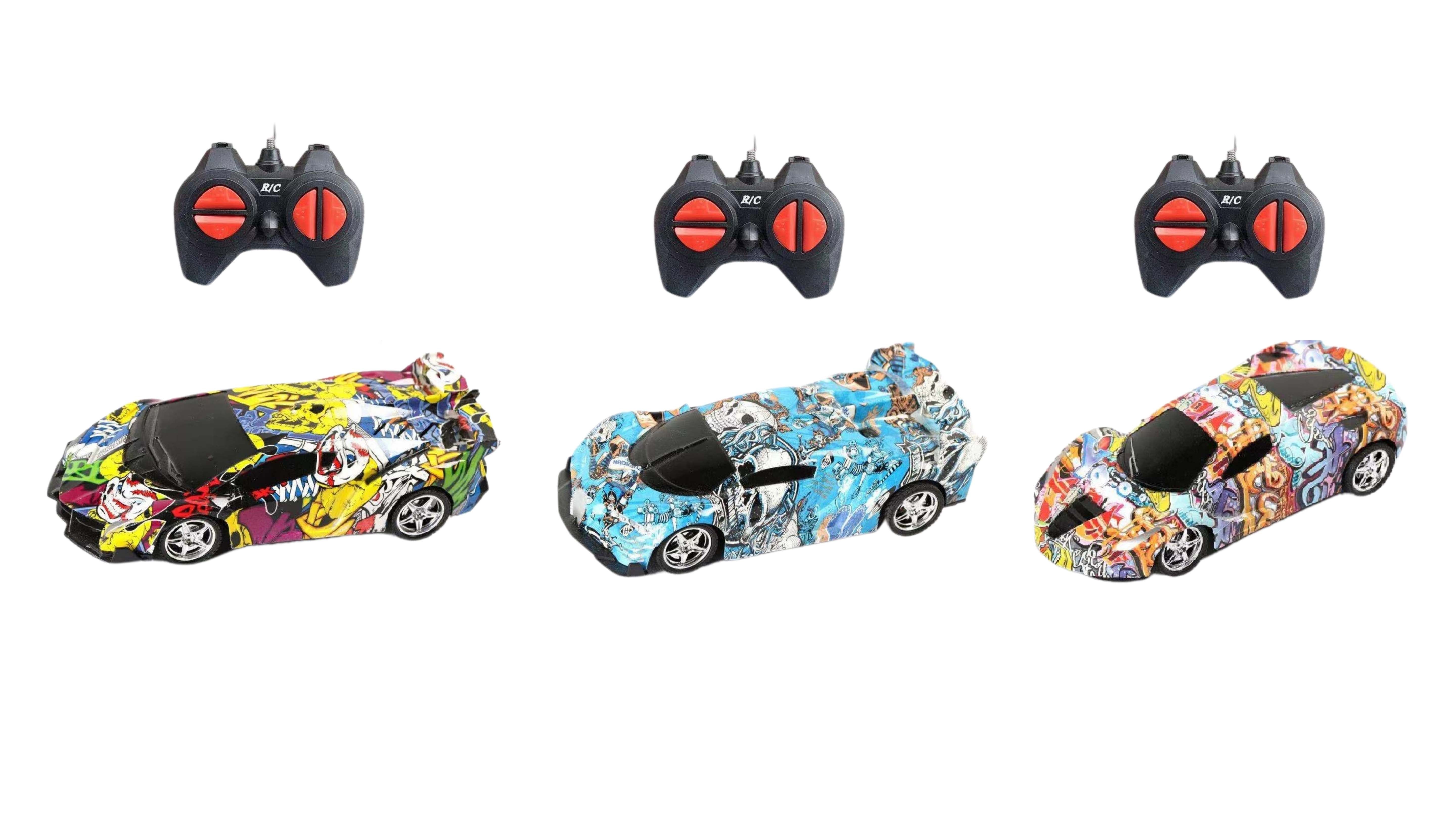 Graffiti Remote Control Car Assorted Styles