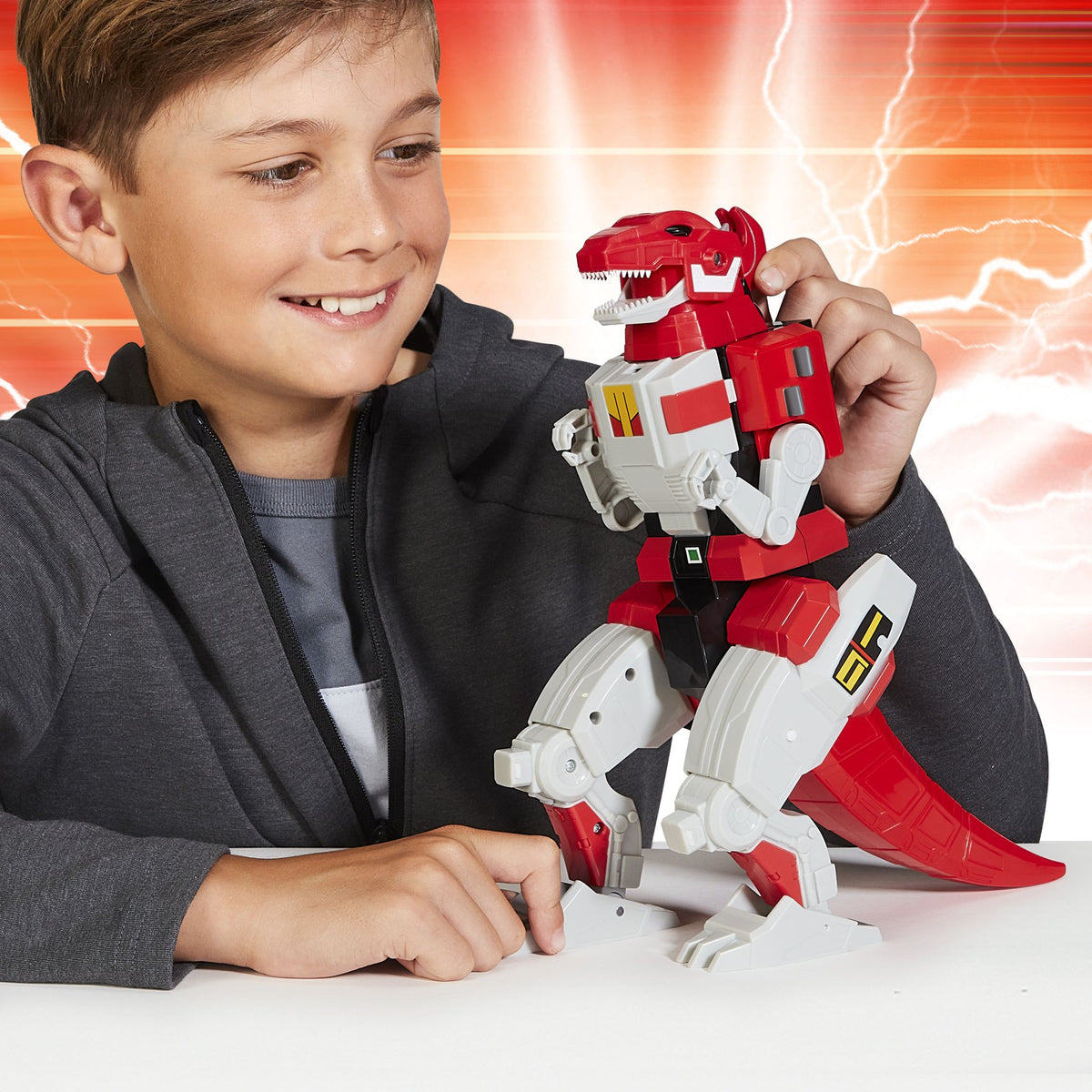 Mmpr Power Rangers Mighty Morphin Combinable Dinozord -Tyrannosaurus ...