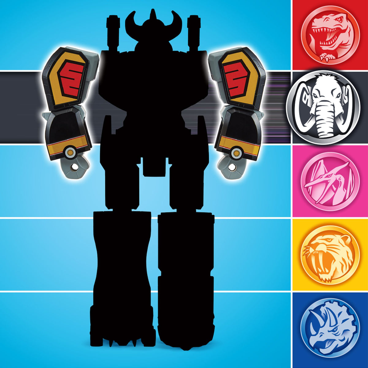 Mmpr Power Rangers Mighty Morphin Combinable Dinozord - Mastodon – Toyworld NZ