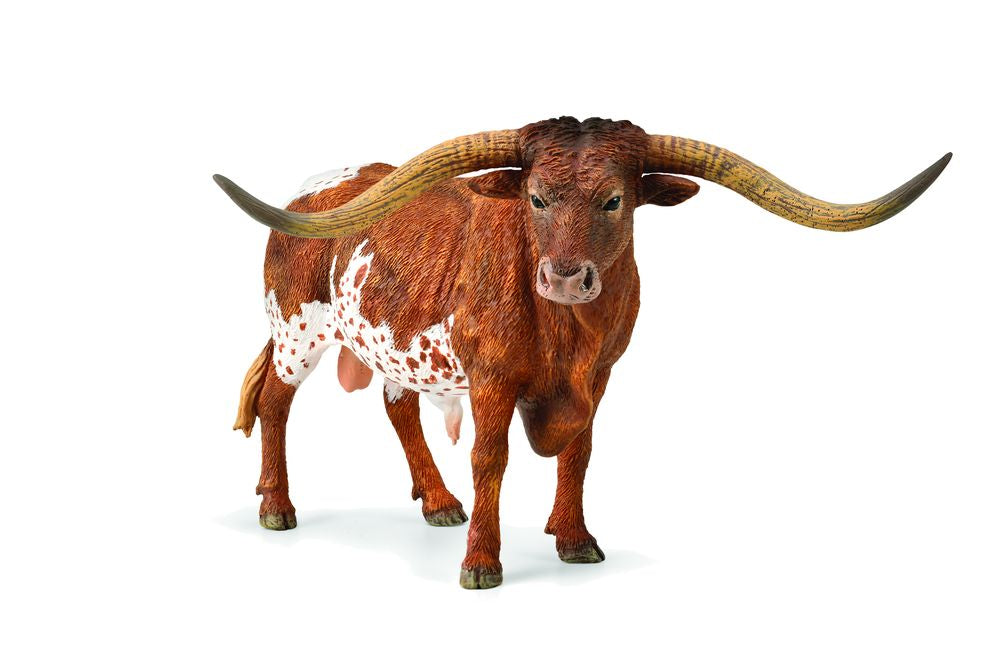 Collecta Texas Longhorn Bull (Grey)