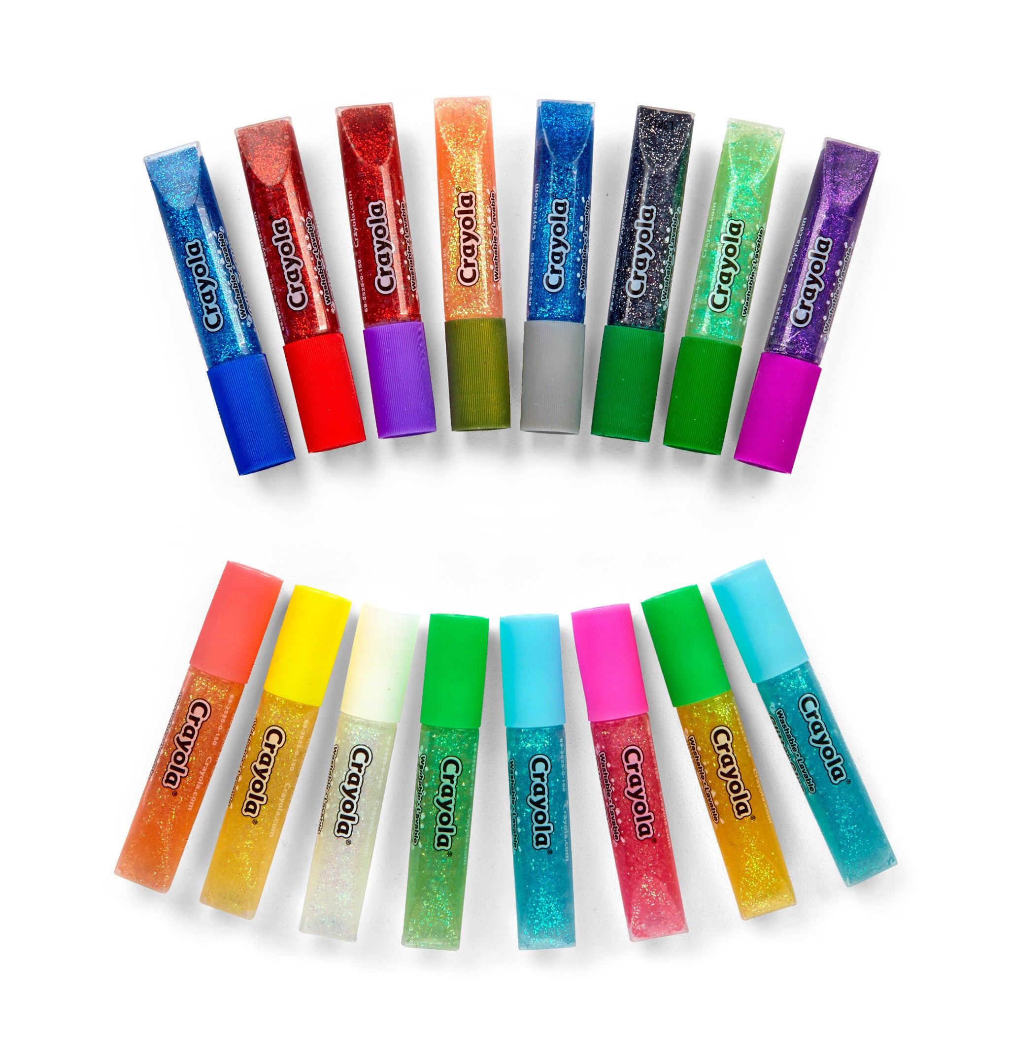 Crayola Pip Squeaks Washable Glitter Glue 16 Pack