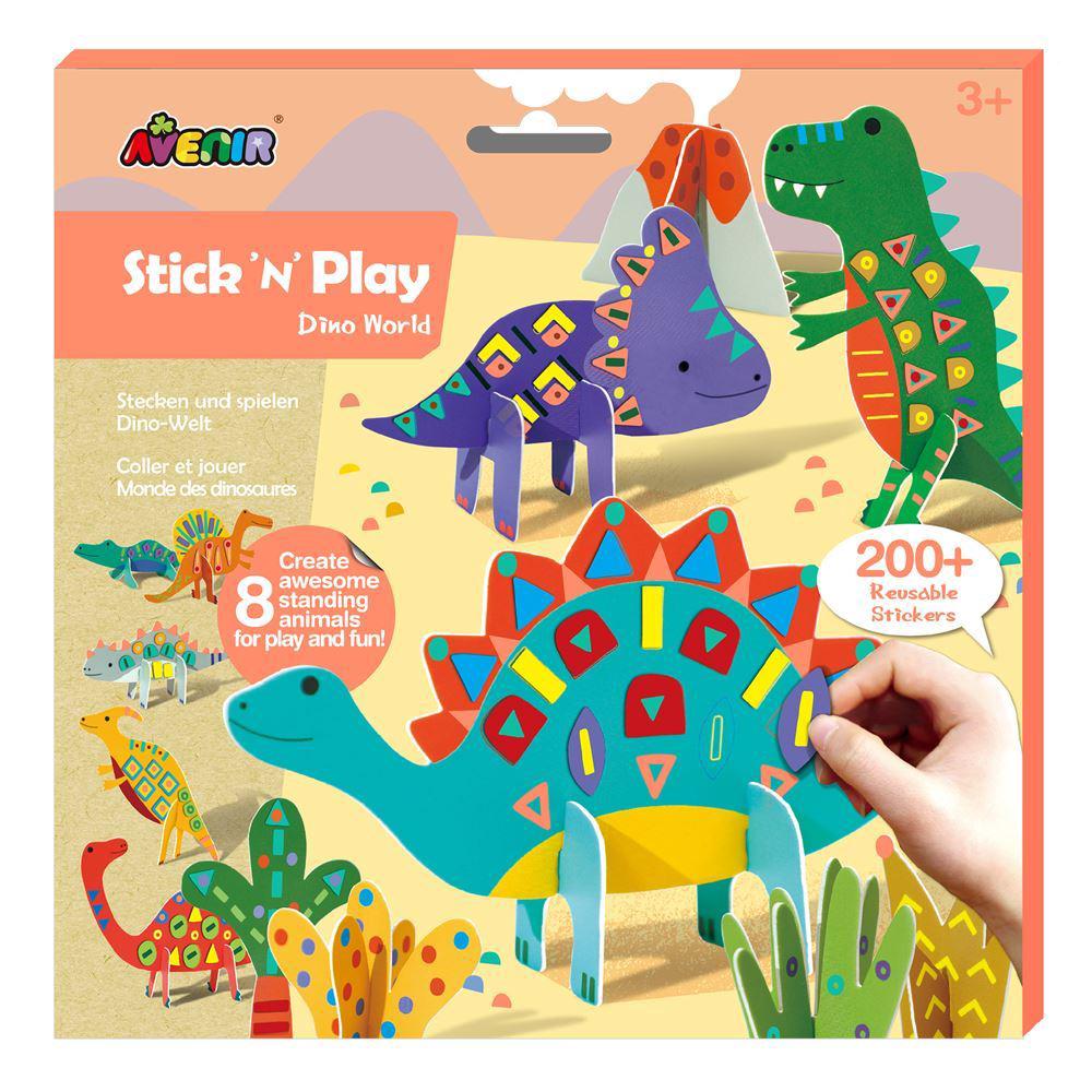 Avenir Dino Animals Stick 'N' Play