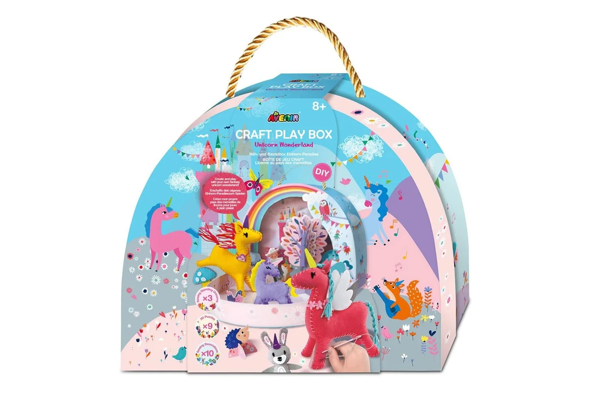 Avenir Craft Play Box Unicorn Wonderland