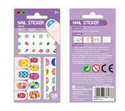 Avenir Nail Sticker Glitter Purple