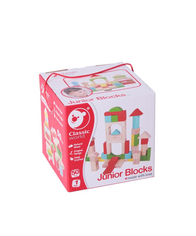 Classic World 50 Piece Junior Blocks