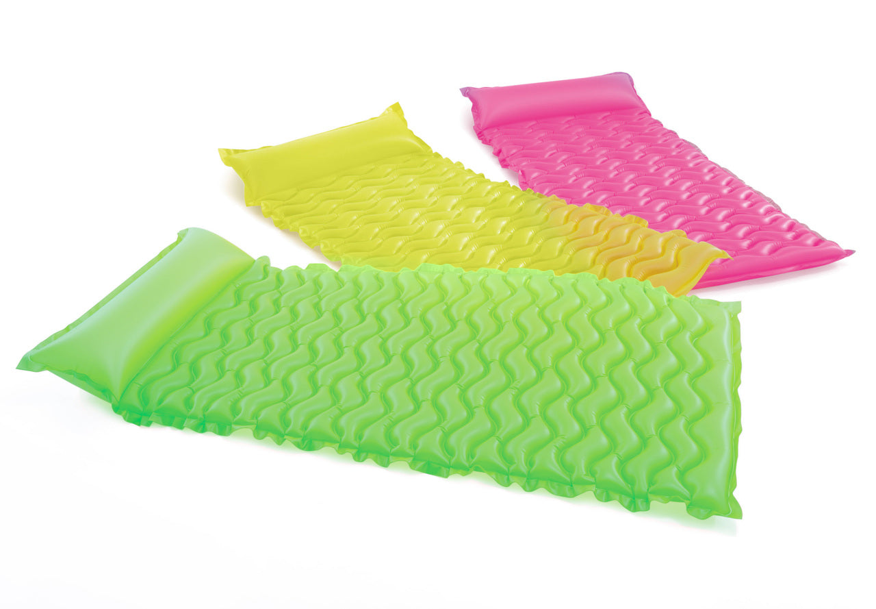 Intex 58807 Tote-N-Float Wave Mats 229cm X 86cm Assorted Styles