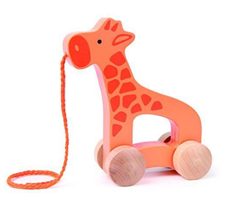 Hape Push N Pull Giraffe