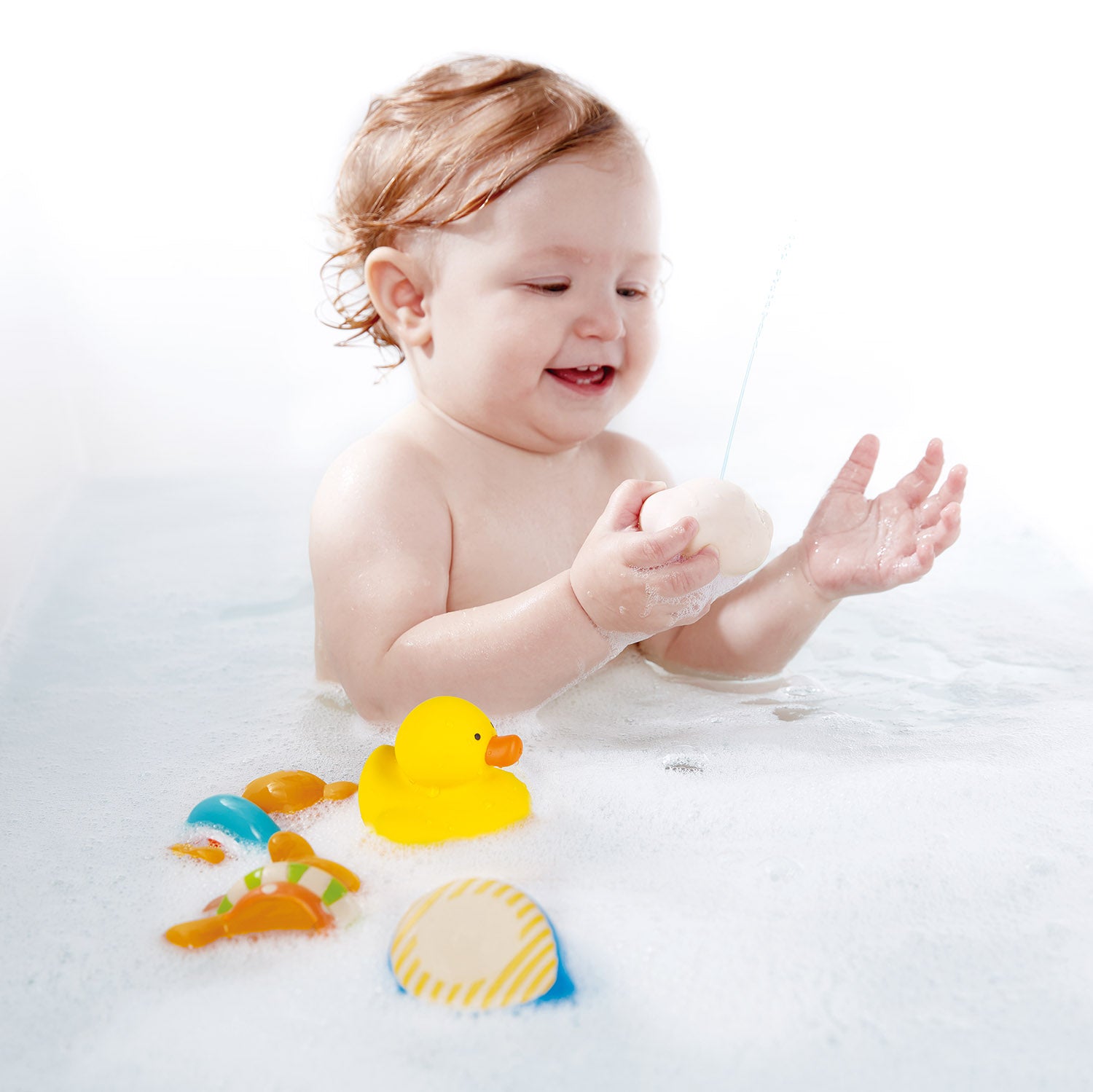 Hape Teddy And Friends Bath Squirters