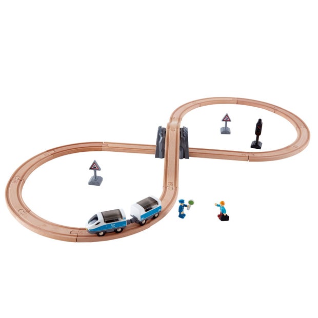 Hape Passenger Train Figure of 8 Safety Set