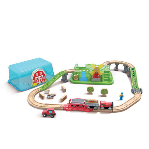 Hape Countryside Train Bucket Set