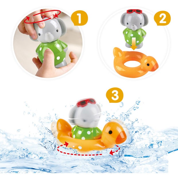 Hape Spin Splash 'N' Swim Elephant