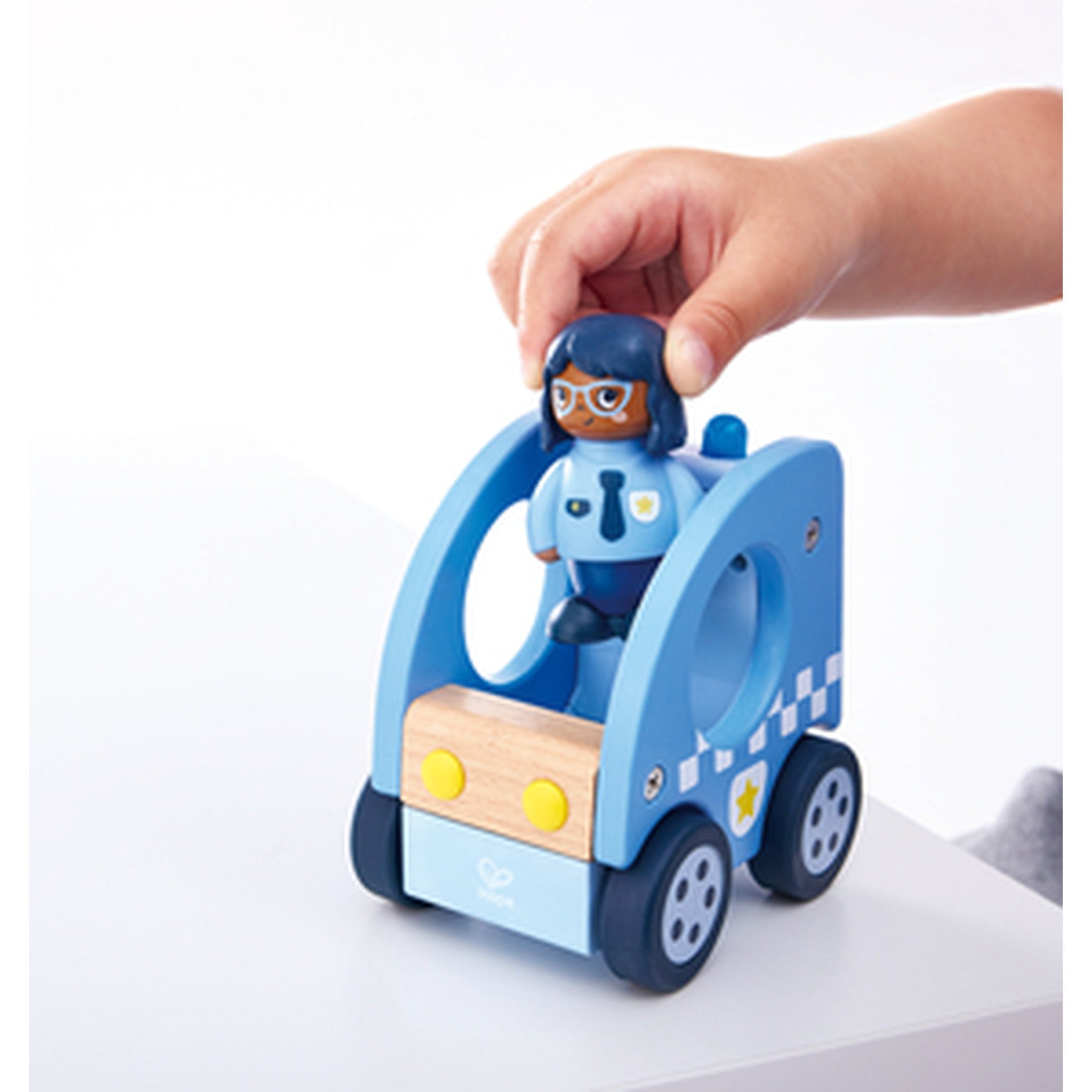 Hape Land The Blaring Police Car