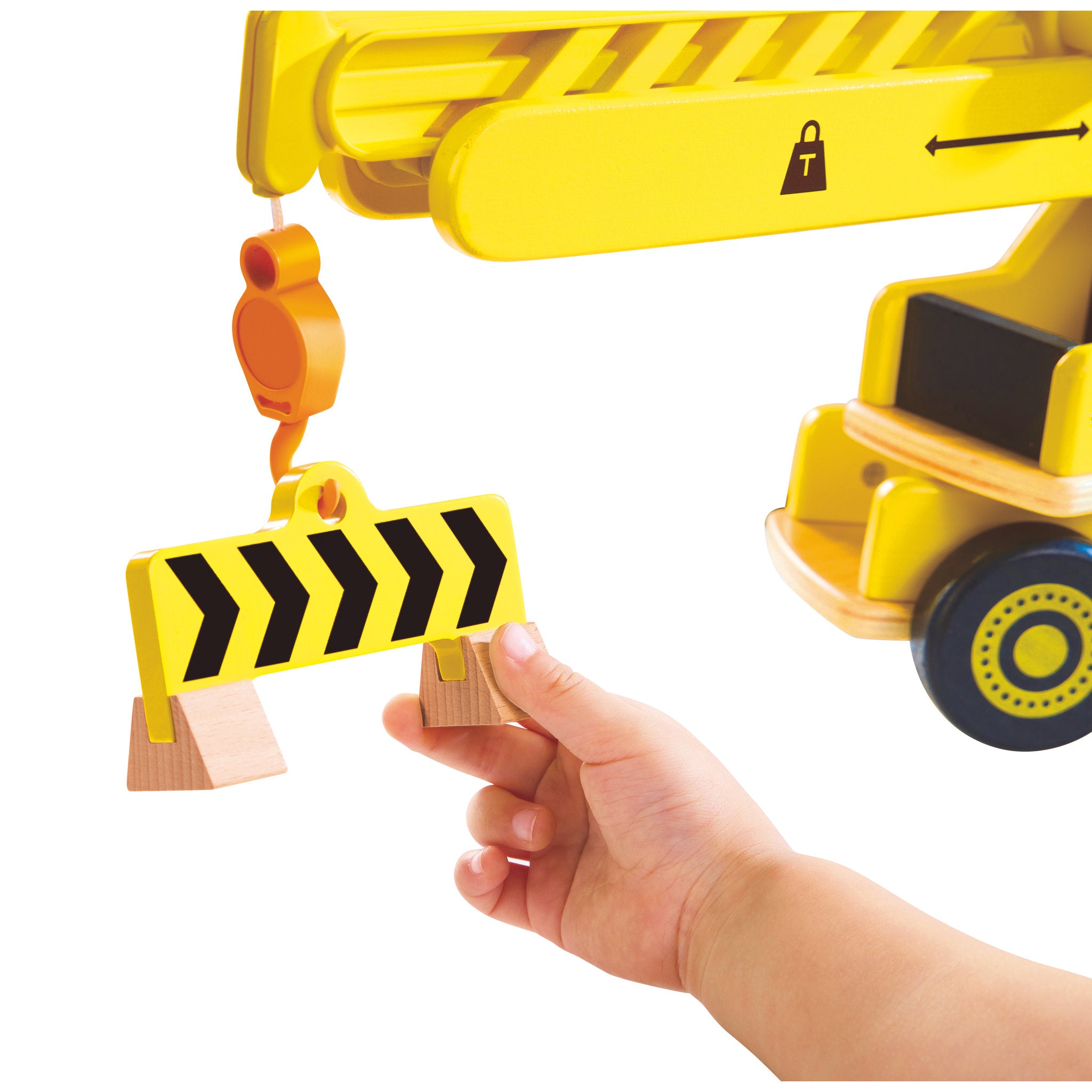 Hape Mobile Crane & Construction Set