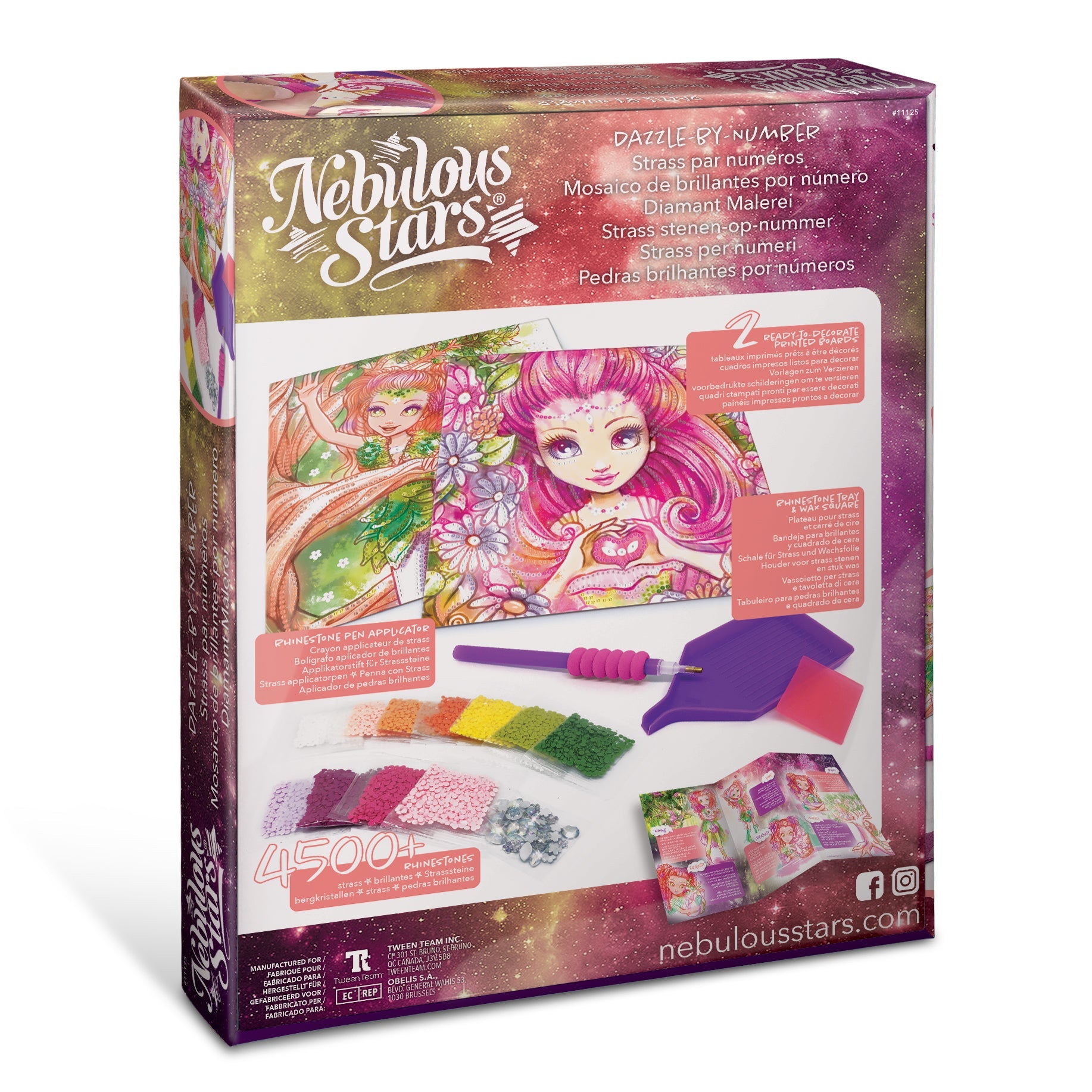 Nebulous Stars Dazzle By Number Hazelia