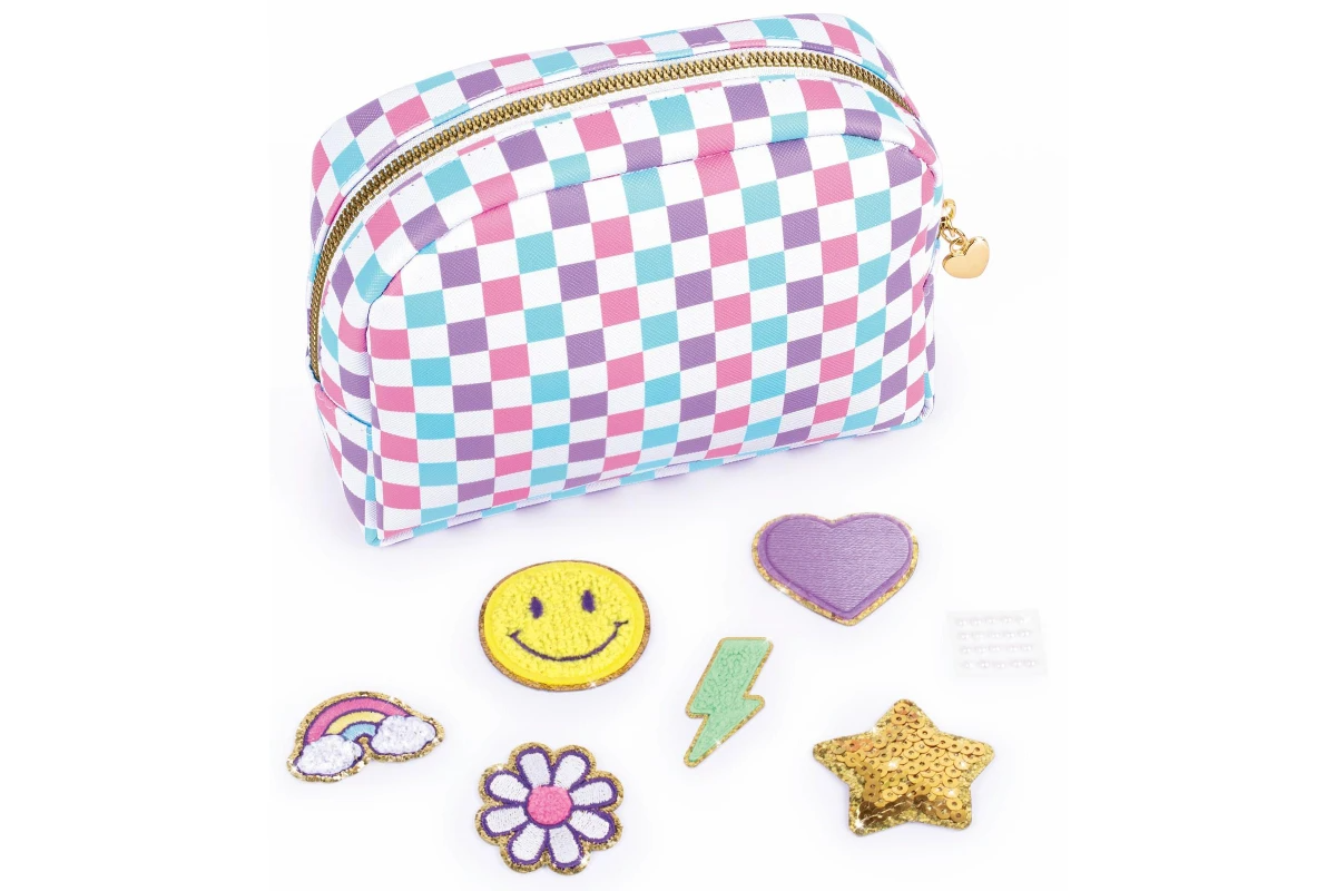 Make It Real Fashion Pouch With Patches