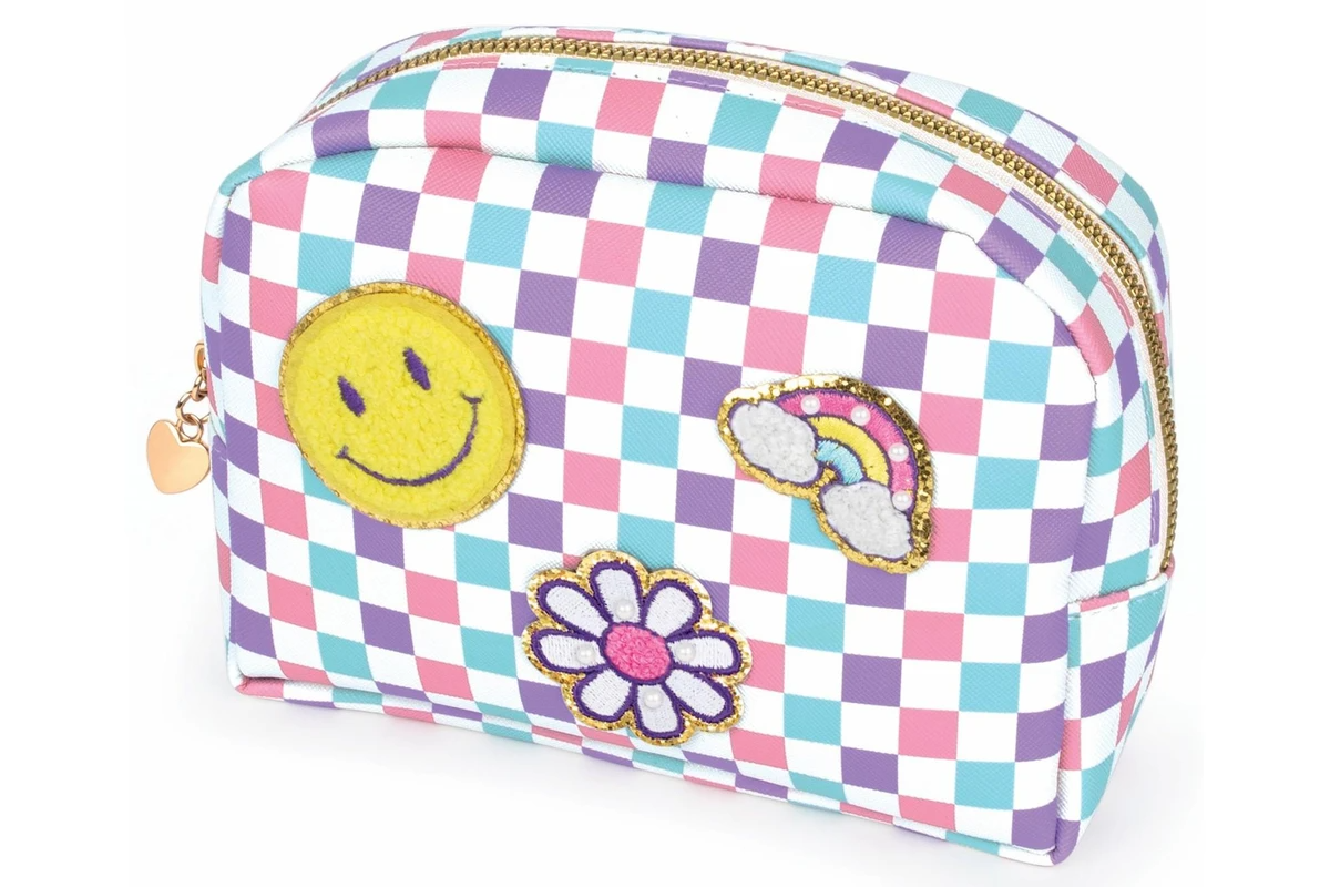 Make It Real Fashion Pouch With Patches