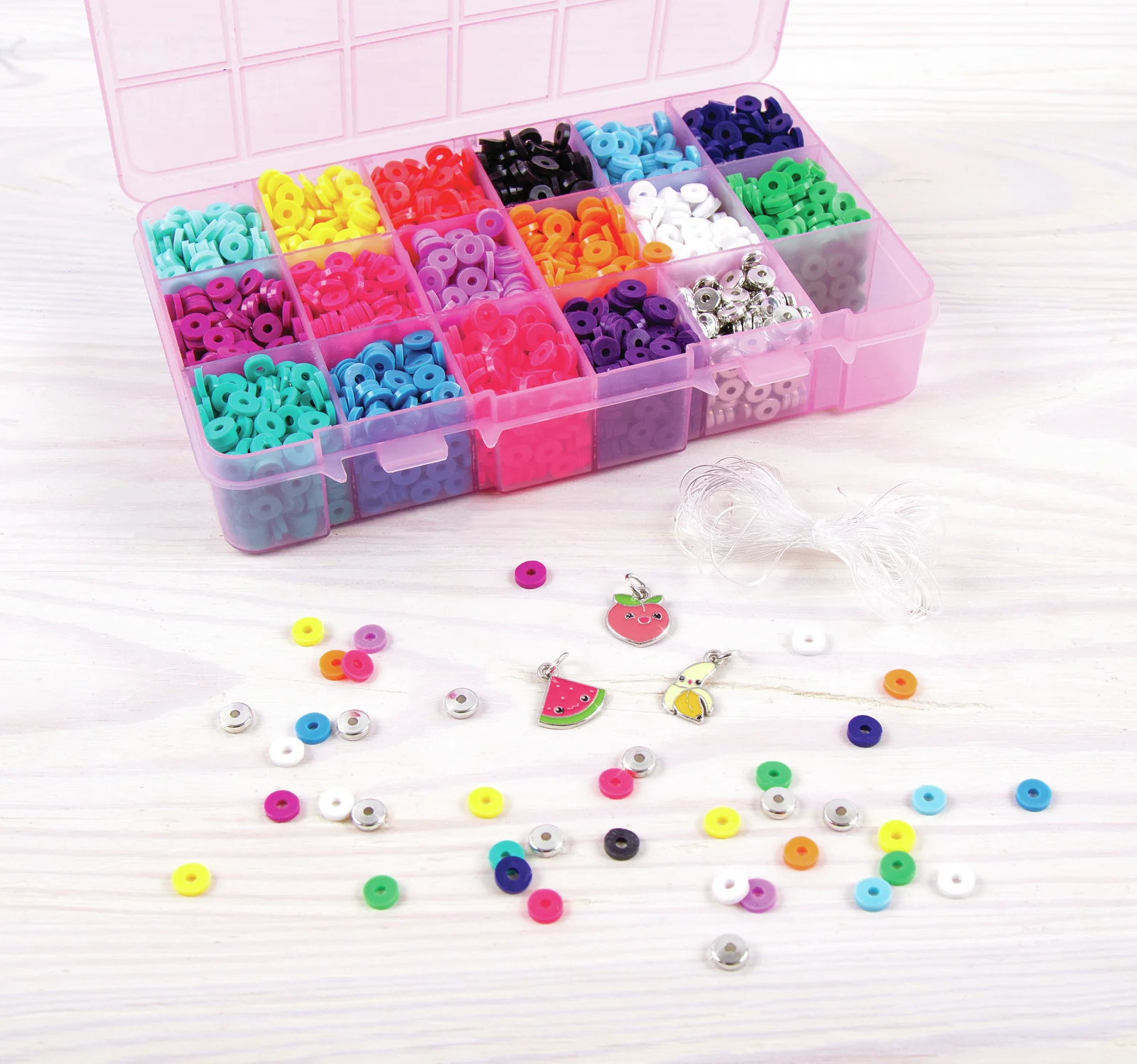 Make It Real Heishi Beads Case