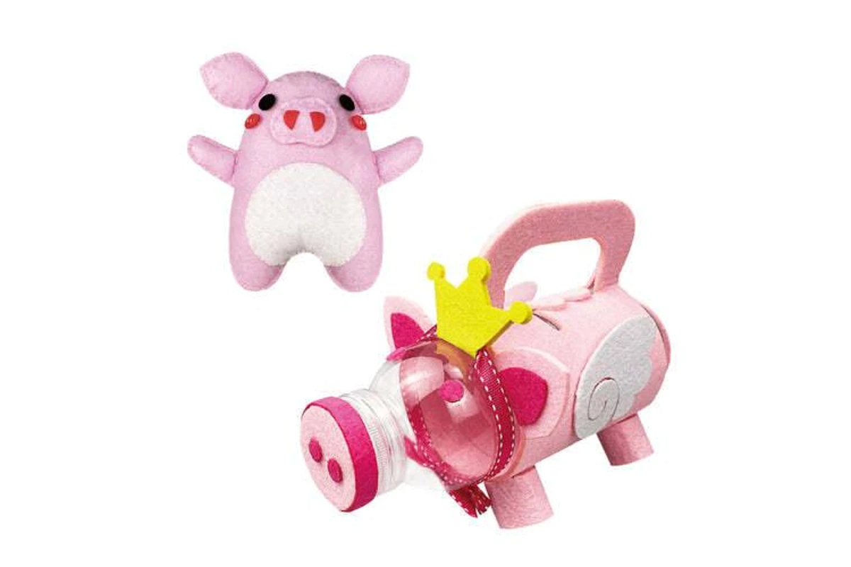 Jeanny Craft Pink Piggy Bank