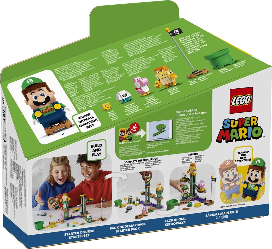 LEGO 71387 Super Mario Adventures With Luigi Starter Course
