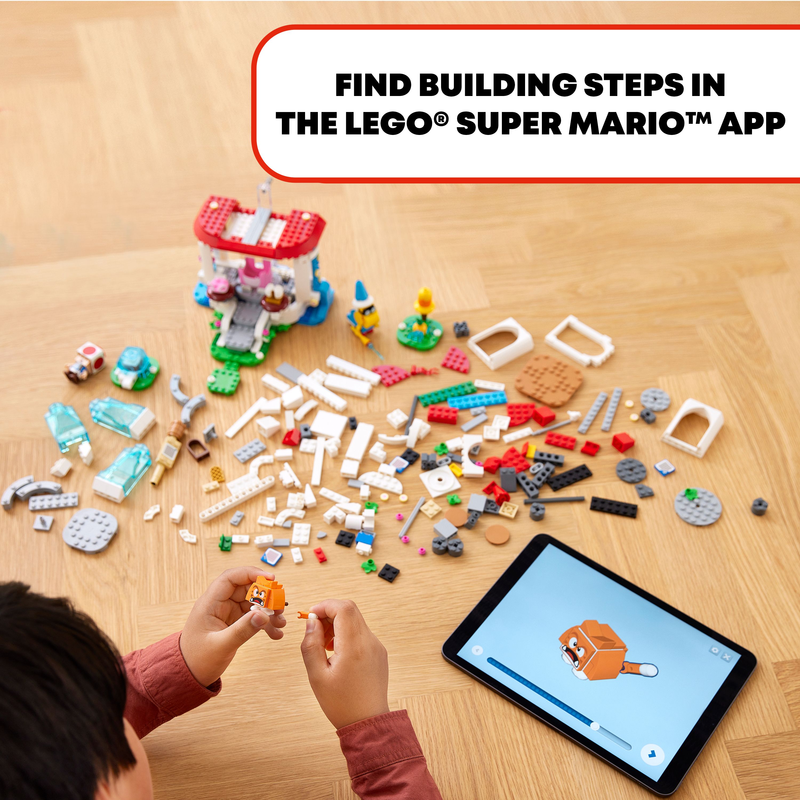 LEGO 71407 Super Mario Cat Peach Suit And Frozen Tower Expansion Set