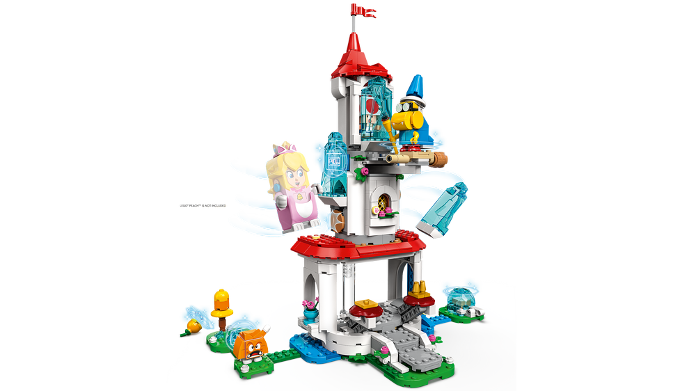 LEGO 71407 Super Mario Cat Peach Suit And Frozen Tower Expansion Set