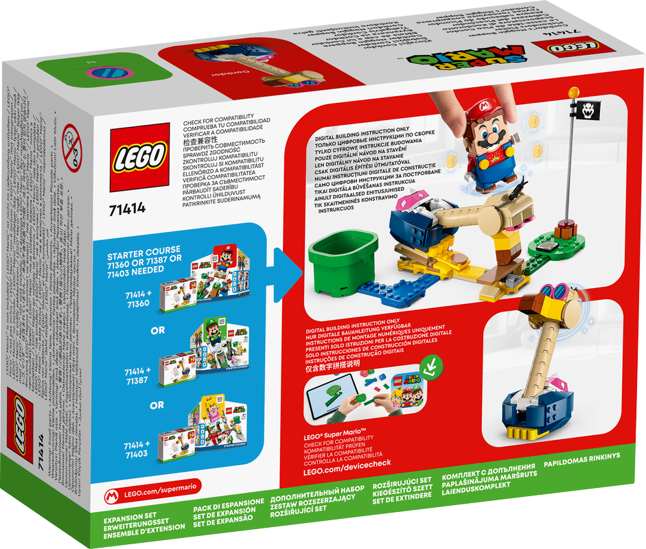 LEGO 71414 Super Mario Conkdor's Noggin Bopper Expansion Set